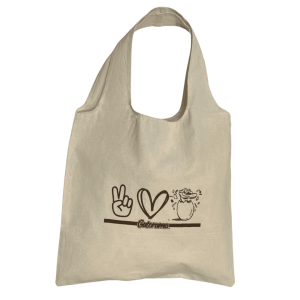 Peace Love Gatorama Tote Bag