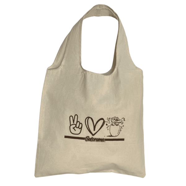 Peace Love Gatorama Tote Bag